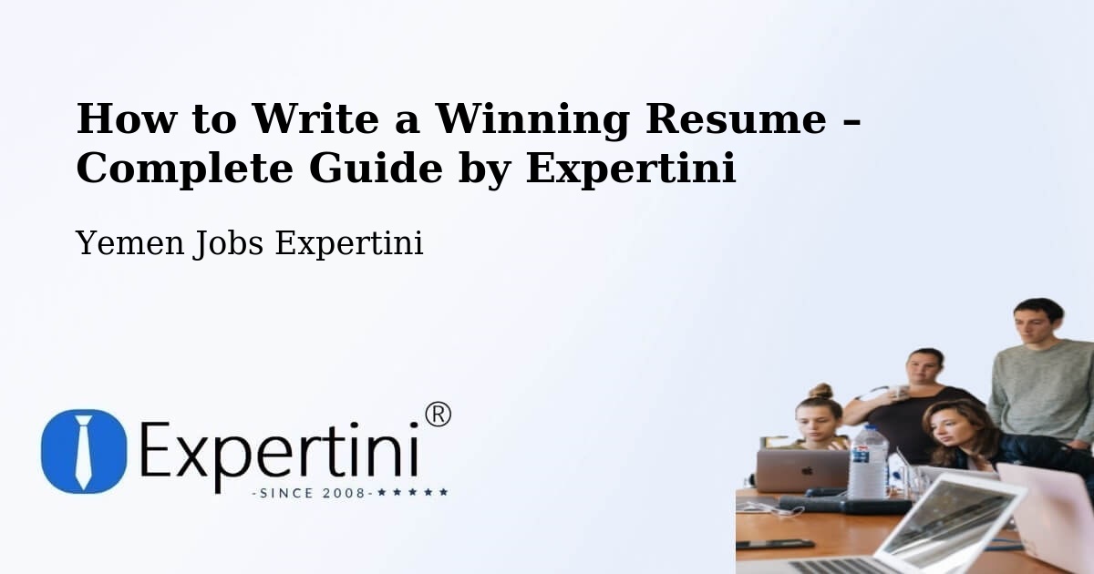 Resume Writing Guide for Job Seekers – Daw'An - Daw'An, Yemen Jobs Expertini