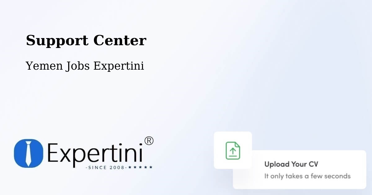 Support Services – Daw'An - Yemen Jobs Expertini